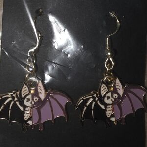 10 for $25!!Bat earrings new